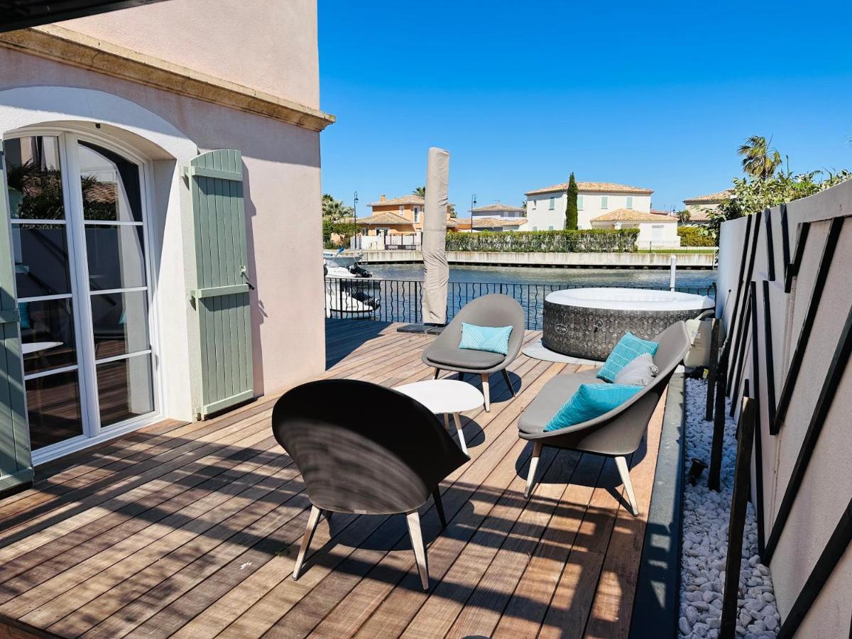 Marina 120M²/8 Pers/ Terrasse 100M²/ Appontement Villa Aigues-Mortes Exterior photo